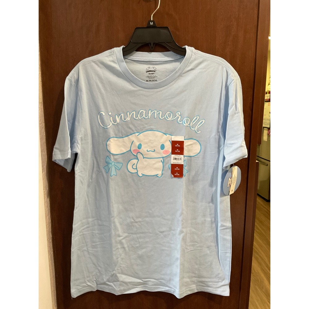 Sanrio Men's Cinnamoroll Graphic Tee size M (C-056)